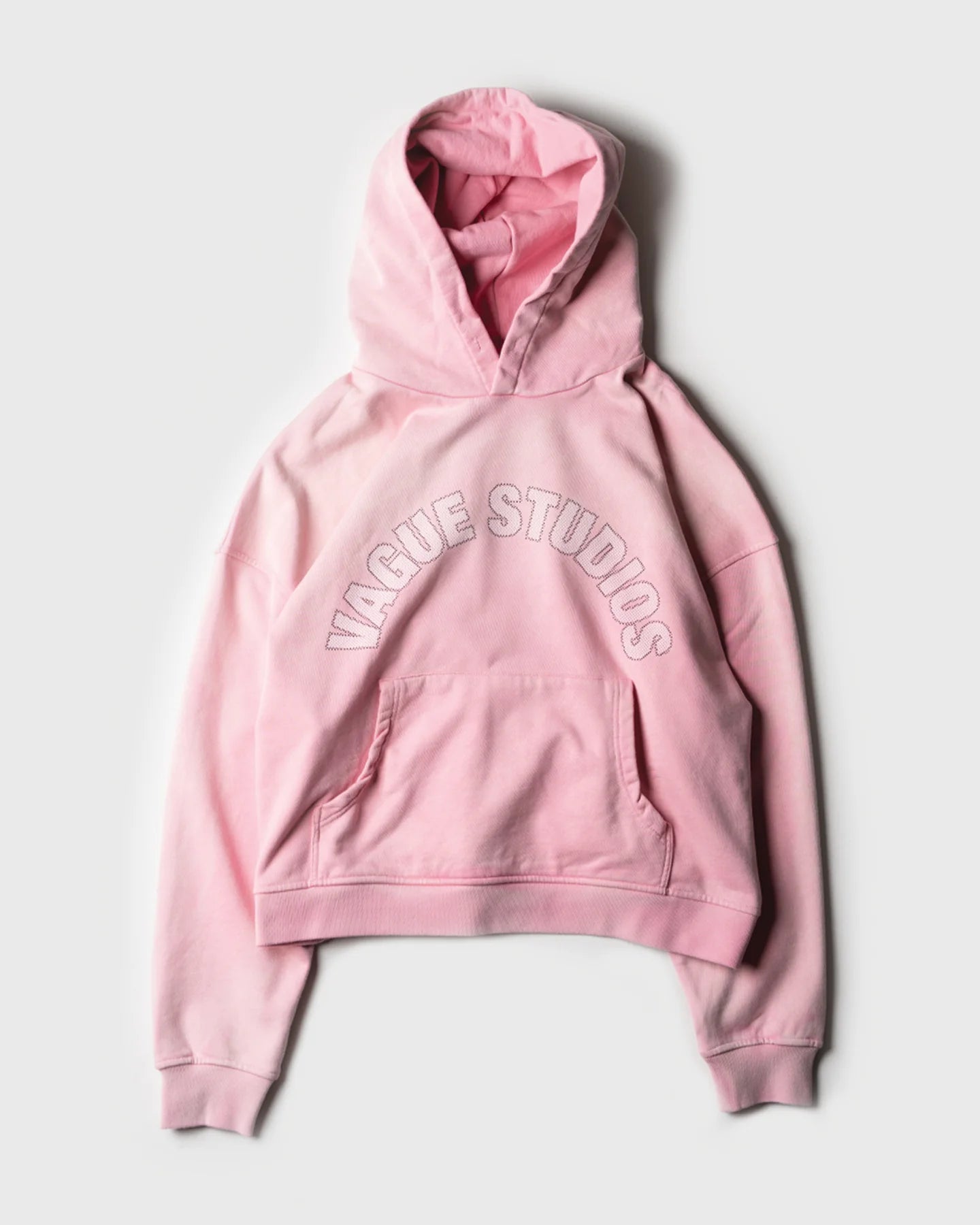 VAGUE STUDIOS ‘COLLEGIATE HOODIE’  [SUNBEAT PINK]