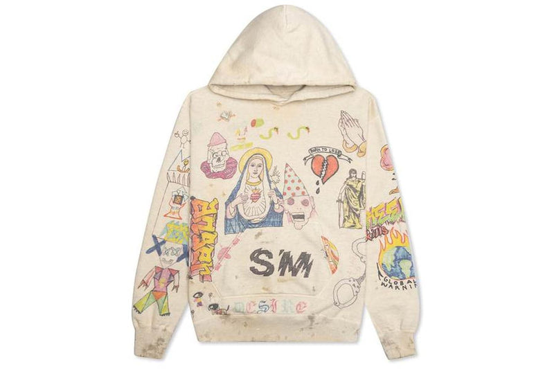 SAINT MICHAEL GRAFFITI HOODIE