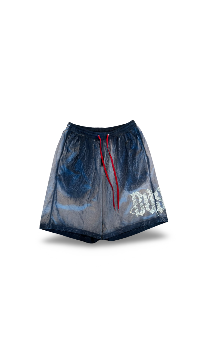 BOSSI RHINESTONE NAVY/WHITE SHORTS