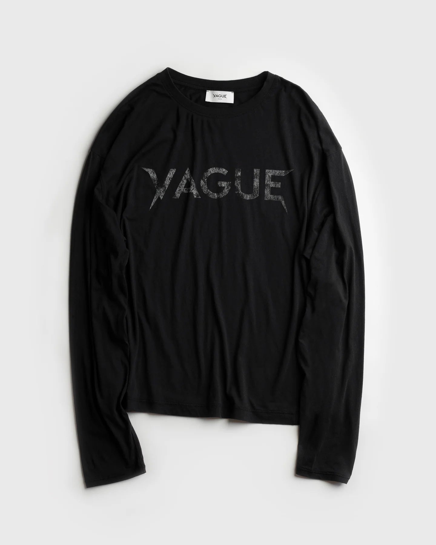 VAGUE STUDIOS ‘LOGO LONGSLEEVE’ [BLACK]