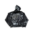 BALENCIAGA BLACK GRAFFITI SKATER HOODIE