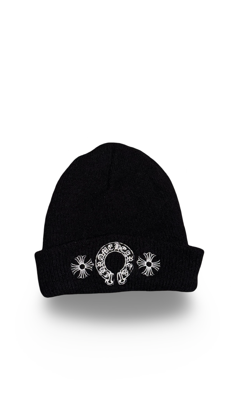 CHROME HEARTS HORSESHOE BEANIE