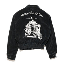 ENFANTS RICHES DÉPRIMÉS CORDUROY BARBARA JACKET BLACK