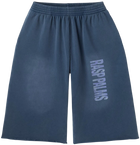 GOLD+VINTAGE GALLERY RASPBERRY HILLS 'PALM' CUTOFF SHORTS