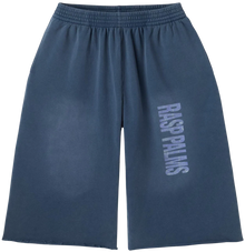 GOLD+VINTAGE GALLERY RASPBERRY HILLS 'PALM' CUTOFF SHORTS