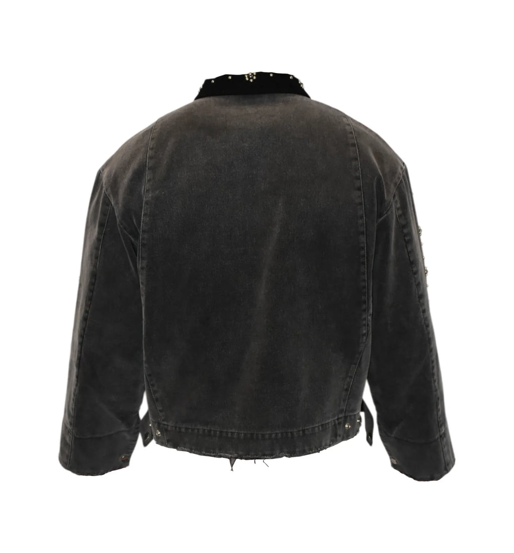 MATIÈRE DE DÉSIRS STUDDED WORK JACKET