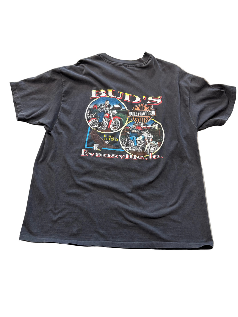 VINTAGE HARLEY DAVIDSON RUNNING WITH THE PACK TEE