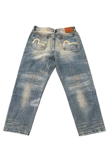 EVISU MULTI POCKET STYLE WASHING JEANS