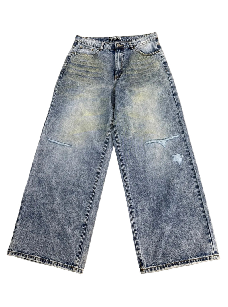 VALE FOREVER RAIN WASHED DENIM JEANS