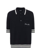 BALMAIN LOGO EMBROIDERED POLO