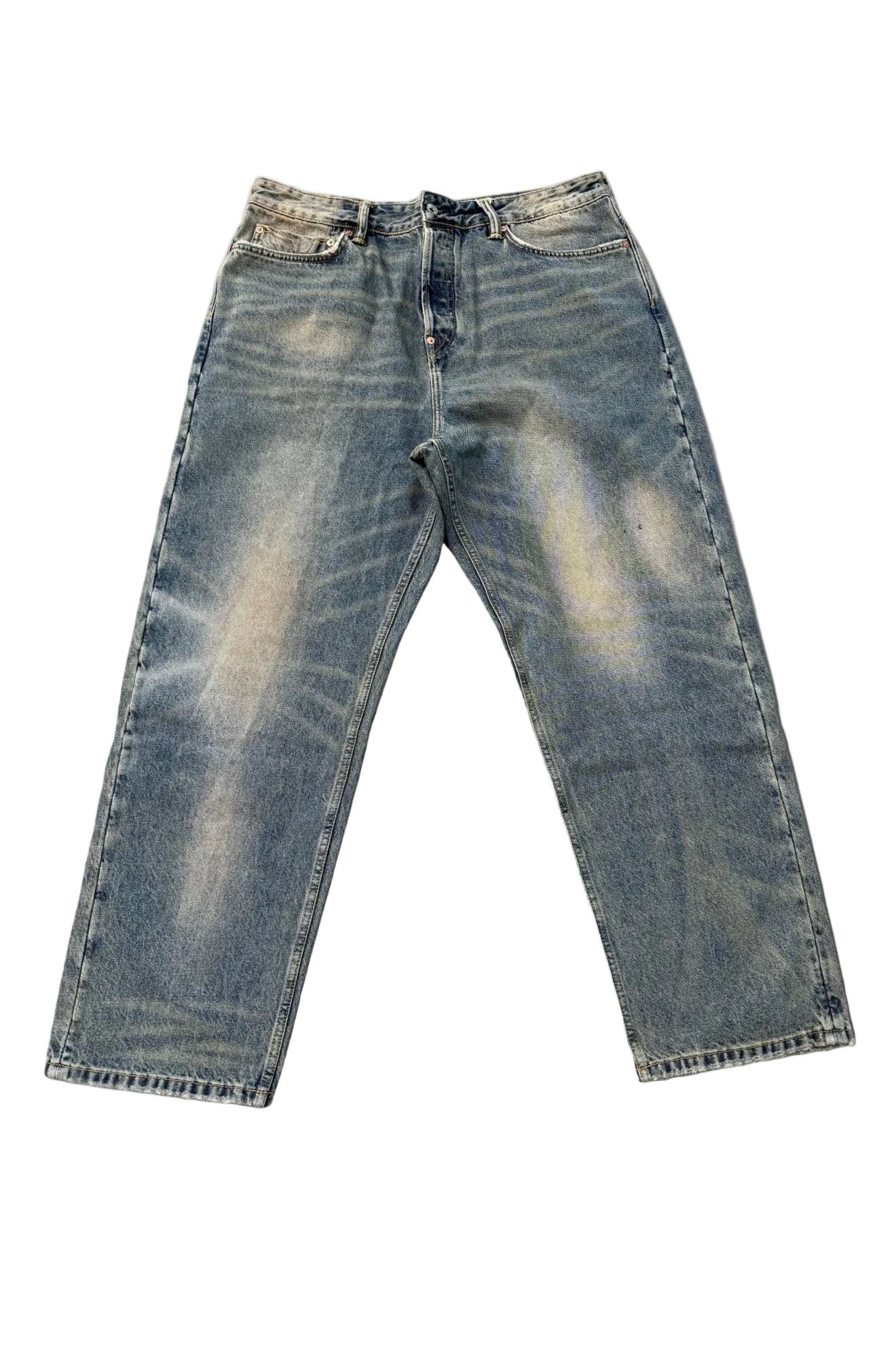 EVISU MULTI POCKET STYLE WASHING JEANS