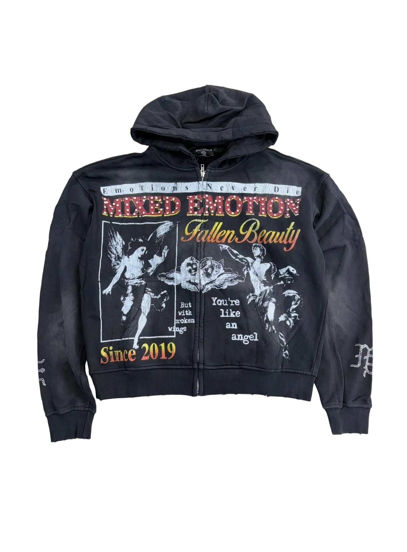 MIXED EMOTION BROKEN WINGS HOODIE
