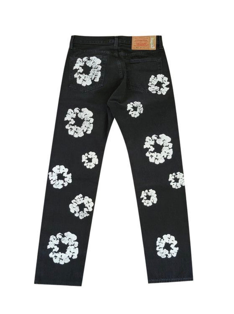DENIM TEARS X LEVIS THE COTTON WREATH JEANS