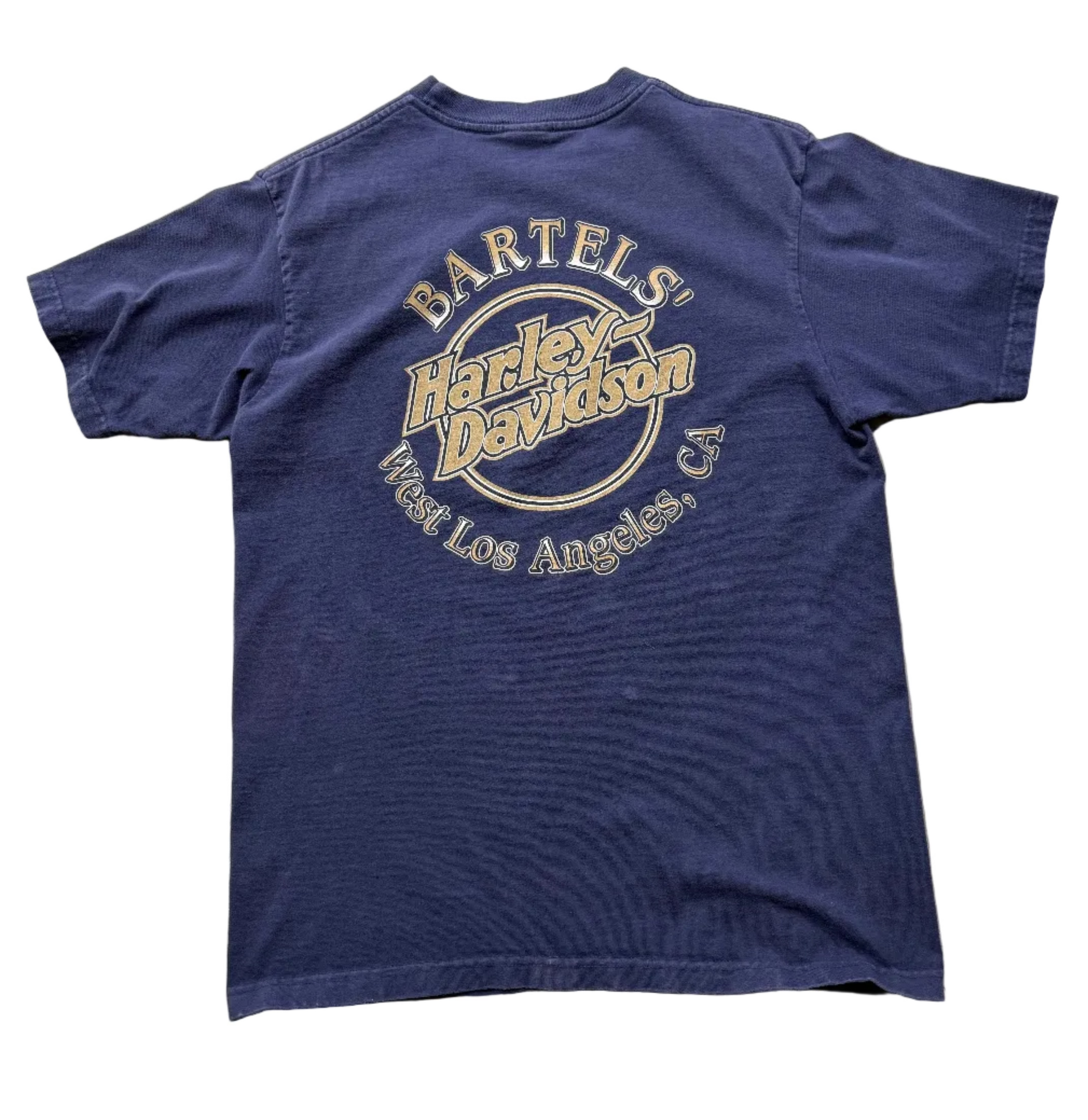 VINTAGE HARLEY DAVIDSON BARTELS POCKET TEE