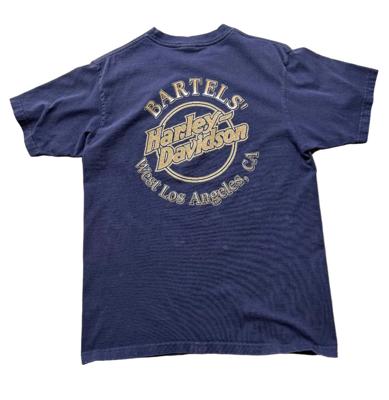 VINTAGE HARLEY DAVIDSON BARTELS POCKET TEE