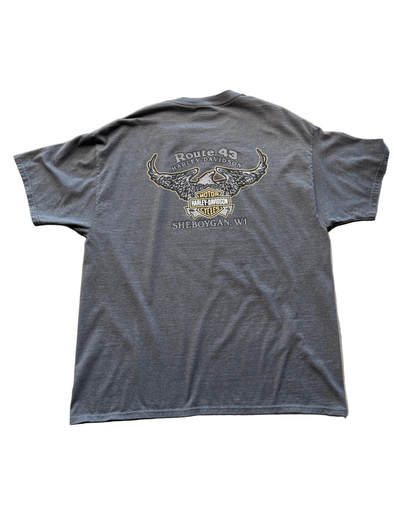 VINTAGE HARLEY DAVIDSON ROUTE 43 TEE