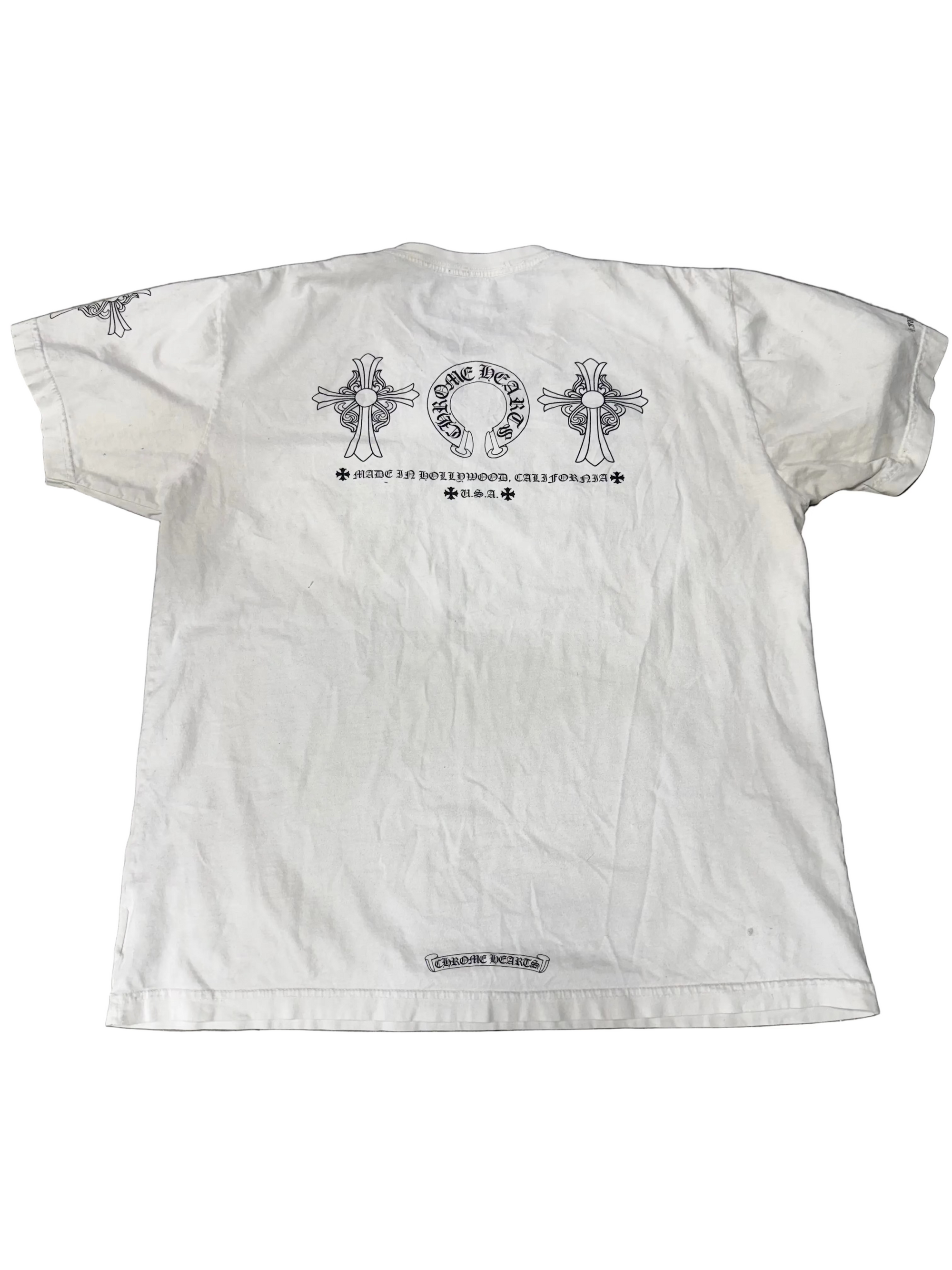 CHROME HEARTS MADE IN HOLLYWOOD VINTAGE POCKET TEE USED