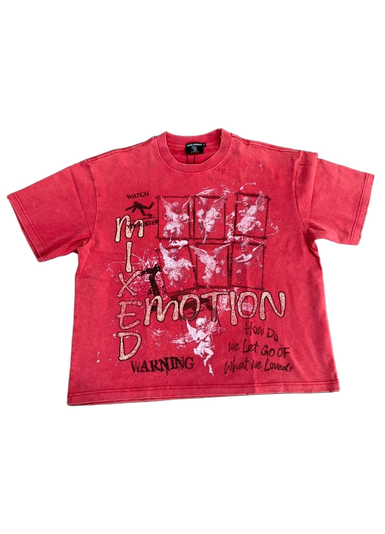 MIXED EMOTION CRIMSON TEE