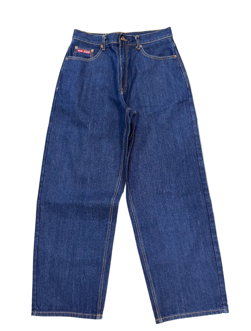 GOLD+VINTAGE GALLERY RASPBERRY HILLS RAW DENIM JEANS