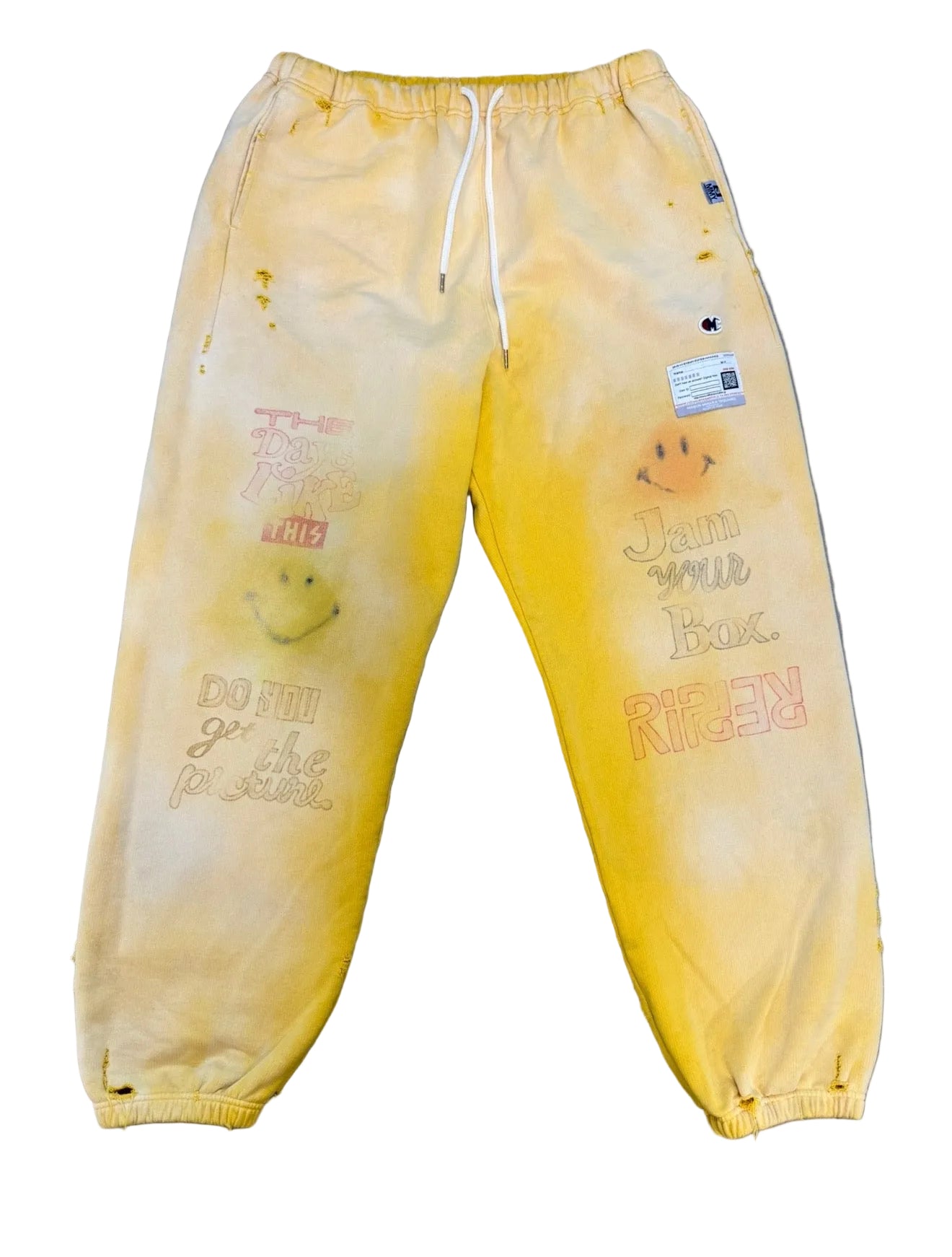 MAISON MIHARA YELLOW SWEATS