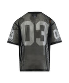 BILLIONAIRE BOYS CLUB BB VARSITY MESH FOOTBALL T SHIRT