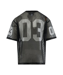 BILLIONAIRE BOYS CLUB BB VARSITY MESH FOOTBALL T SHIRT