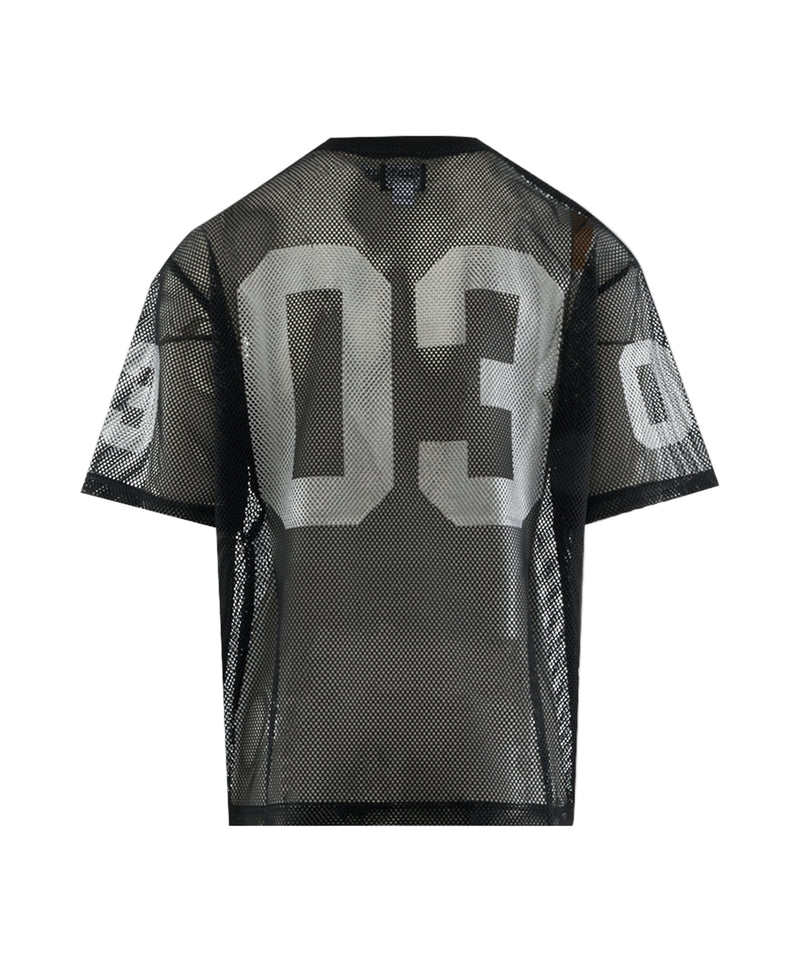 BILLIONAIRE BOYS CLUB BB VARSITY MESH FOOTBALL T SHIRT