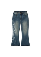 GOLD+VINTAGE GALLERY RASPBERRY HILLS MILEY CYRUS DENIM INDIGO