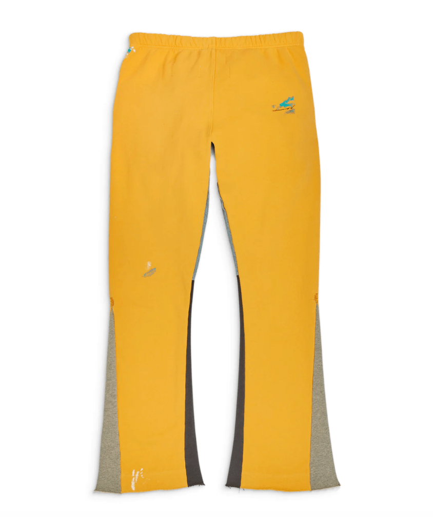 GALLERY DEPT. FLARED SWEATPANTS YELLOW