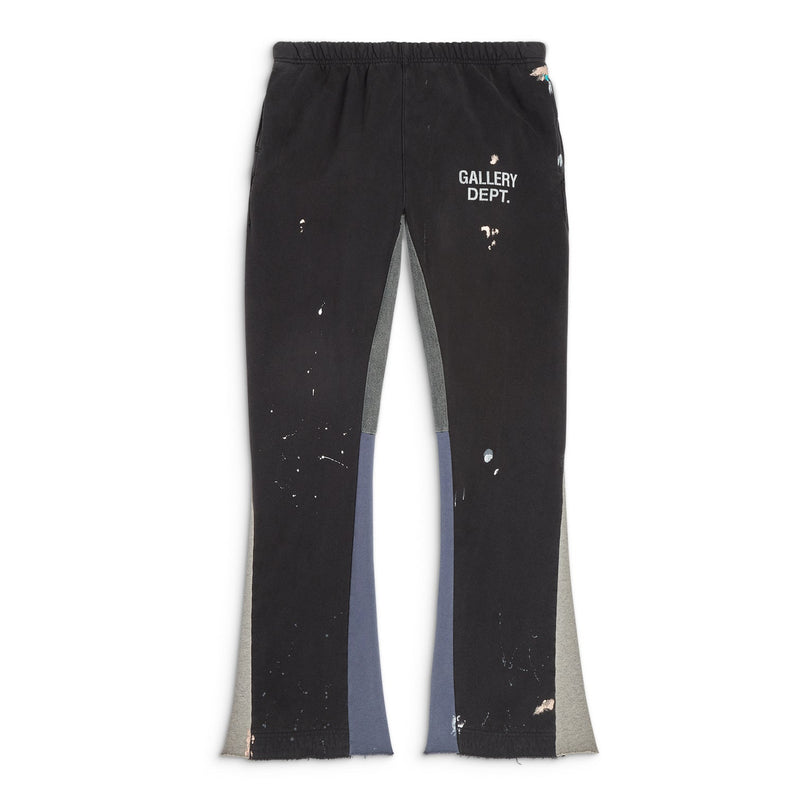GALLERY DEPT. PAINTED BLACK FLARE SWEATPANTS