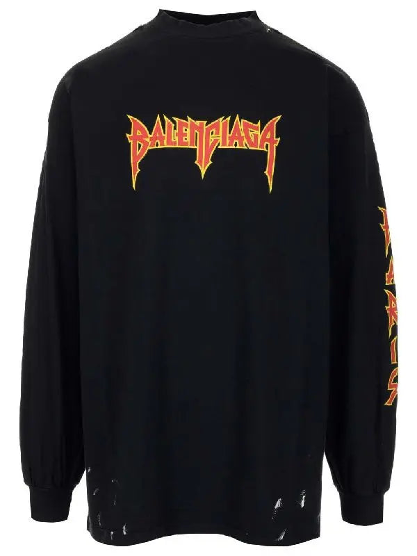 BALENCIAGA LONG SLEEVE METAL LOGO