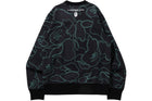 BAPE TEXT CODE CAMO CREWNECK