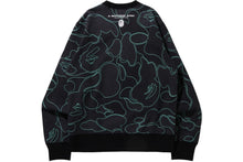 BAPE TEXT CODE CAMO CREWNECK
