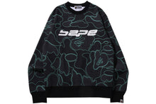 BAPE TEXT CODE CAMO CREWNECK