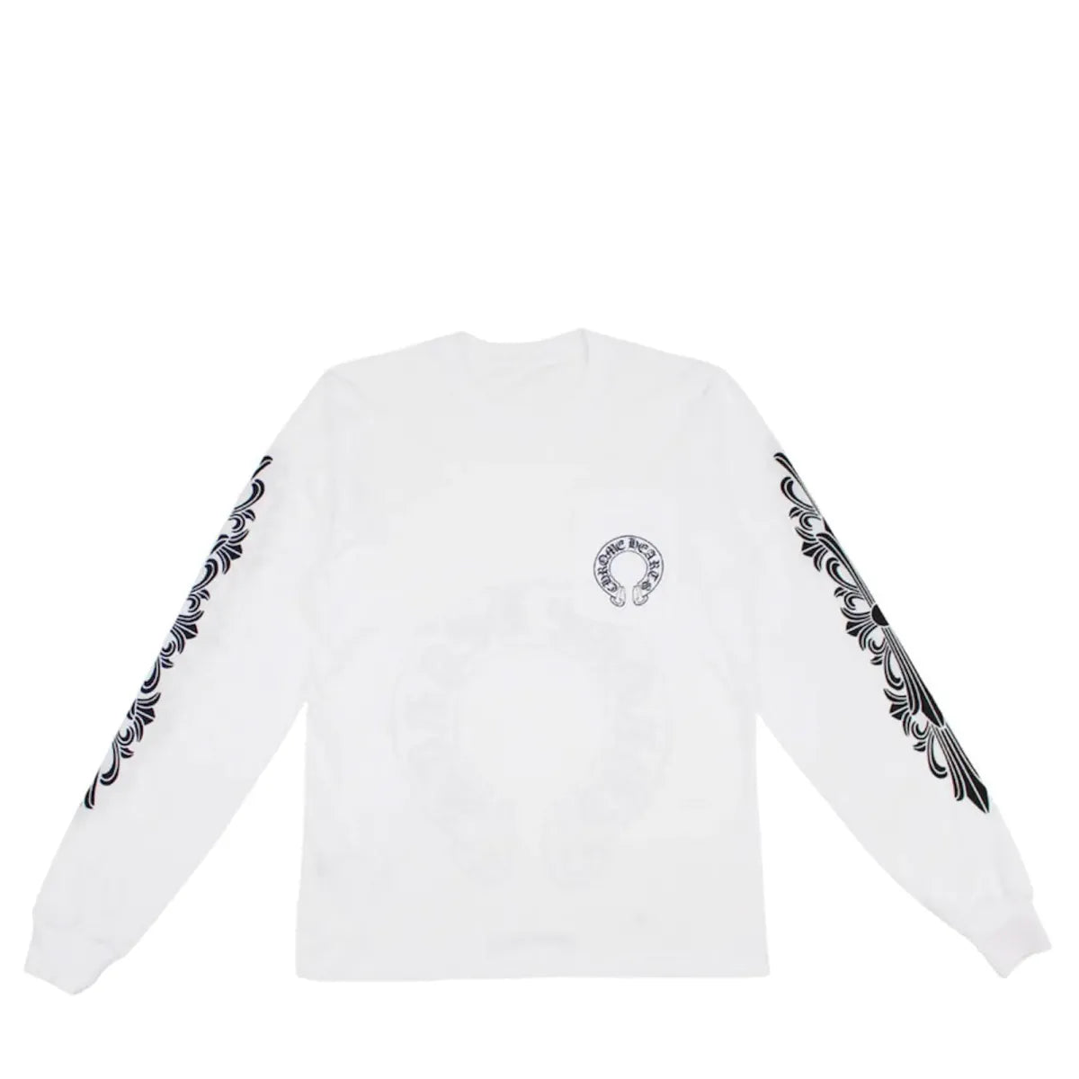 CHROME HEARTS FLORAL HORSESHOE LONGSLEEVE