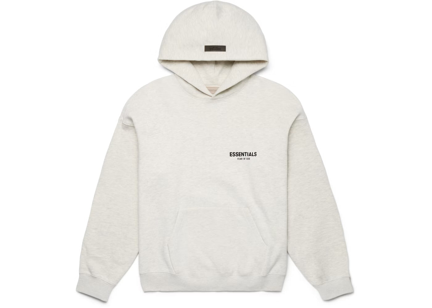 ESSENTIALS LIGHT OATMEAL HOODIE
