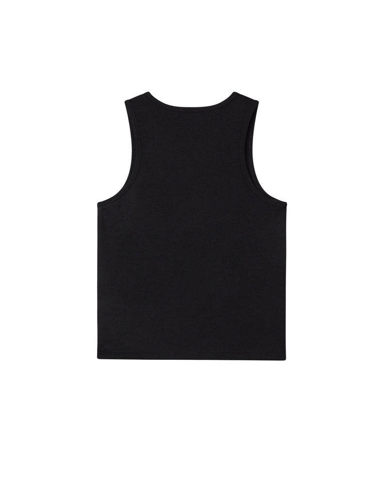 VALE SLUB BLACK TANK