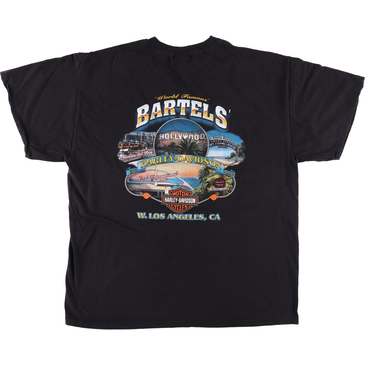 VINTAGE HARLEY DAVIDSON BARTELS TSHIRT
