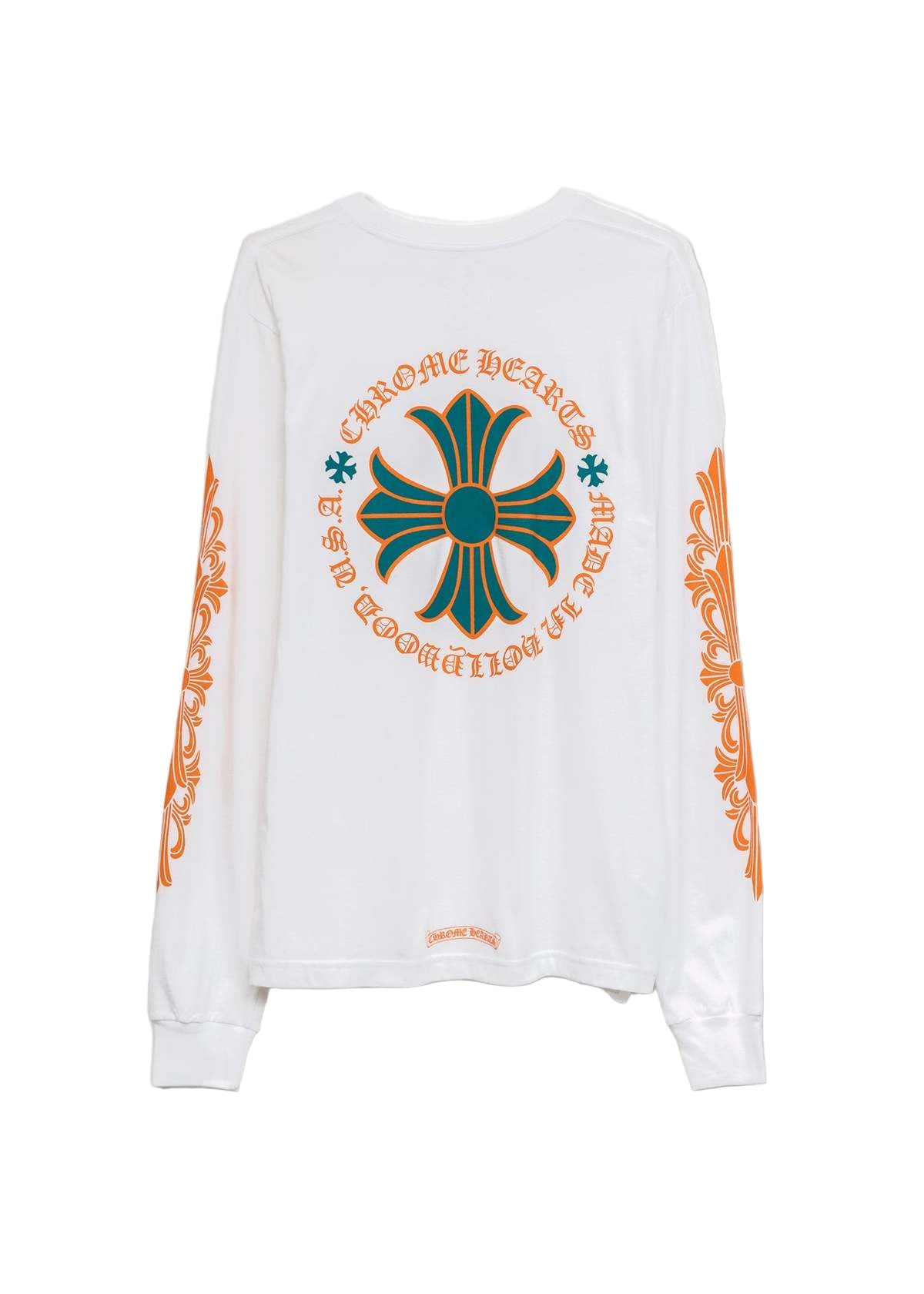 CHROME HEARTS MIAMI AQUA ORANGE BASEL LONGSLEEVE