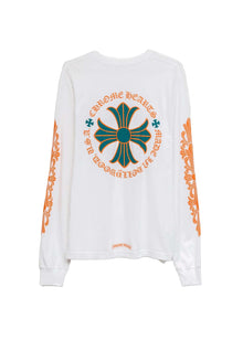CHROME HEARTS MIAMI AQUA ORANGE BASEL LONGSLEEVE