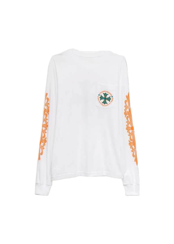 CHROME HEARTS MIAMI AQUA ORANGE BASEL LONGSLEEVE