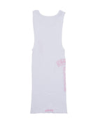 CHROME HEARTS TBAR LOGO PINK TANK TOP