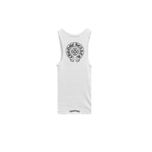 CHROME HEARTS WHITE HORSESHOE LOGO TANK TOP