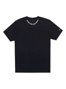 CHROME HEARTS NECK LOGO BLACK TEE