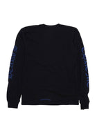 CHROME HEARTS NECK LOGO BLUE LONG SLEEVE