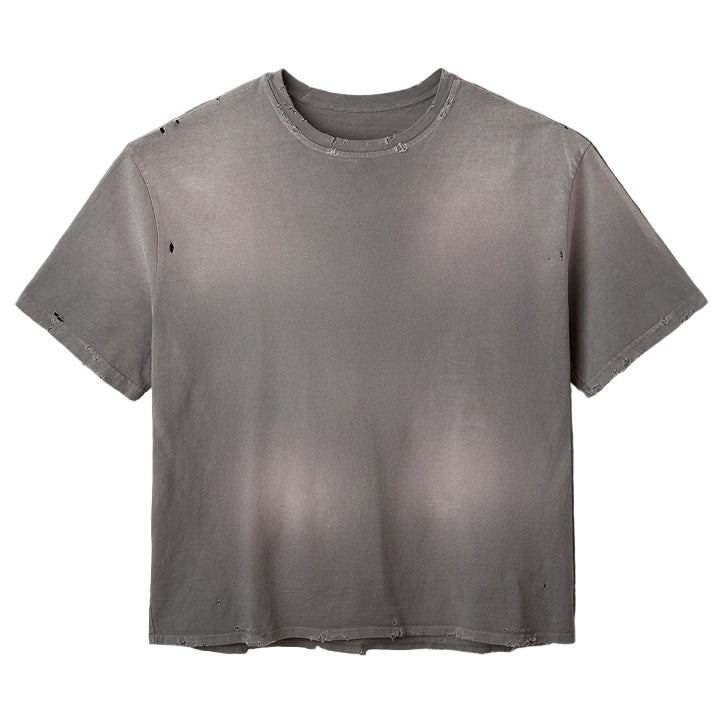 GOLD+VINTAGE GALLERY RASPBERRY HILLS 'TAUPE' BLANK TEE