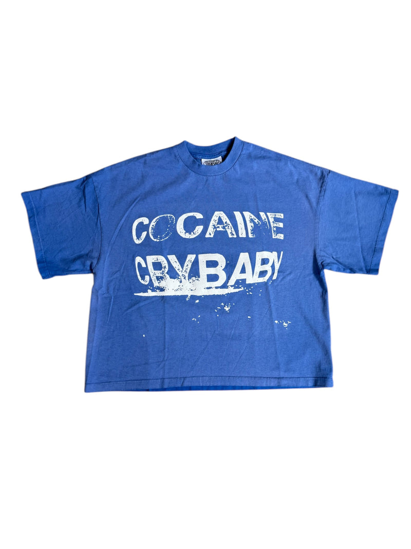 TROUBLED HUMANS COCAINE CRYBABY TEE