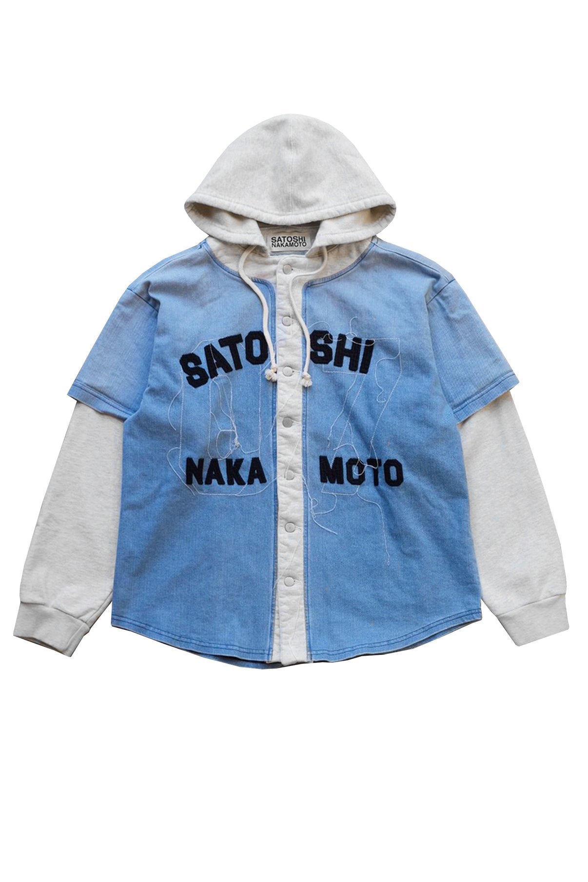 SATOSHI NAKAMOTO KNAPP RANCH BASEBALL HOODIE
