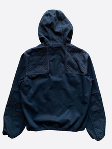 LOUIS VUITTON BLACK MONOGRAM CARPENTER JACKET