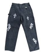 CHROME HEARTS MATTY BOY SEX RECORDS DENIM